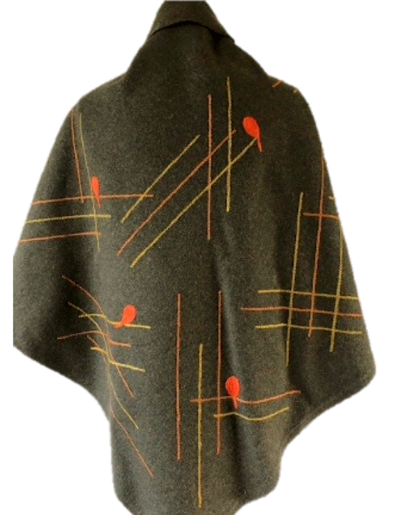 Kolmiohuivi Punatulkku takaa